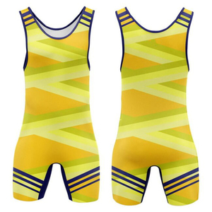 Nouvelle Arrivée Personnalisée : Maillot de Lutte en Spandex par Sublimation pour Hommes – Tenue d'Équipe de Lutte - Product Image 5