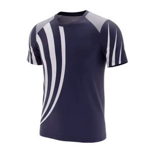 T-shirt de performance pour homme avec logo personnalisé, vert foncé, sublimé, haut d'entraînement athlétique respirant, séchage rapide, vêtement de sport, tee-shirt de course OEM - Product Image 4