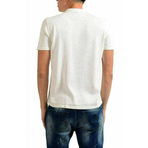 Camisa Polo Blanca Sólida para Hombre, Manga Corta, Transpirable, Informal, para Verano, Golf, Tenis - Product Image 4