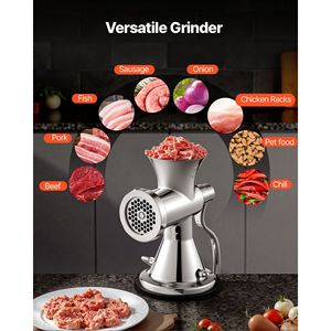 Tritacarne e Insaccatrice Manuale in Acciaio Inox 304 per Uso Domestico - Product Image 6
