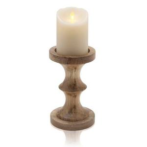 Support de Bougie en Bois Fait Main Écologique en Gros pour Décoration de Table, Centre de Table pour Maison, Restaurant, Hôtel, Mariage, Fête - Product Image 2