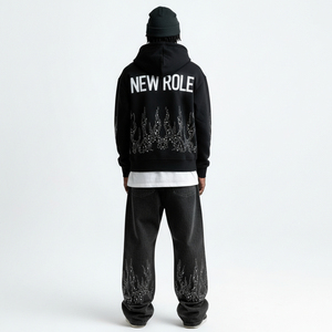 Best Design Winter 100% Cotton Breathable Men <b>Rhinestone</b> Tracksuit Cheap Rate <b>Top</b> Trending Fully Customise OEM - Product Image 4