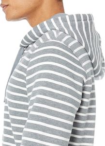 Wholesale OEM Customized Brand Logo Regular Fit Full Zipper Striped <b>Lined</b> <b>Hoodie</b> for Men 100% Cotton 340 GSM Winterwear Fashion - Product Image 3