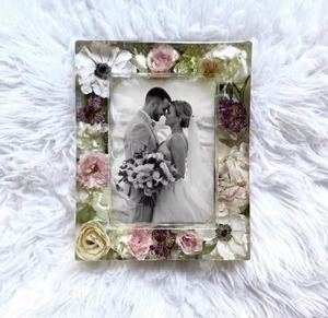 Cadre photo botanique en acrylique fait main Rehman Craft, imprimé UV, fleurs pressées, art décoratif, logo personnalisé, pour table, vente en gros - Product Image 2