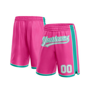 Shorts de basketball personnalisés à sublimation, taille mi-haute, respirants, séchage rapide, en mesh, pour hommes, pour la gym et l'été - Product Image 4
