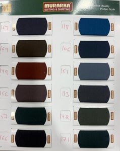 Tissu léger en viscose et polyester tissé, respirant, extensible, séchage rapide, résistant aux plis, teinture unie, pour vêtements de garçons et de filles - Product Image 1
