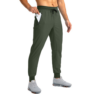 Pantalon Homme en Lin Léger Décontracté avec Cordon de Serrage et Taille Élastique, Coupe Ample, Couleur Unie, Longueur Entière – Vente en Gros - Product Image 2
