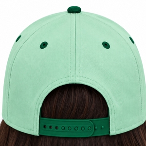 หมวกแก๊ปแบบ Snapback สำหรับทุกเพศ ปรับขนาดได้ เหมาะสำหรับสตรีทแวร์ลำลองทันสมัย ดีไซน์สั่งทำได้ คุณภาพส่งออก - Product Image 6