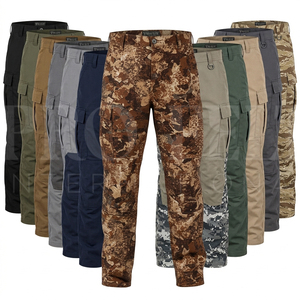 Hot Selling Custom Camouflage Design Cargo Pants Outdoor <b>Workwear</b> Latest Style Trousers Multi Pocket Casual Comfortable Pants - Product Image 1
