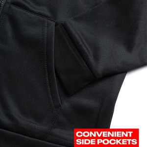 Survêtement athlétique respirant pour homme, veste et pantalon personnalisés avec logo, vêtements de sport anti-humidité pour l'entraînement physique - Product Image 4