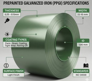 Bobina PPGI de Calidad Superior para Carcasas Exteriores de Calentadores de Agua - Product Image 2