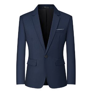 Blazer para hombre recién llegado, elegante, corte ajustado, chaqueta formal, tela de alta calidad, perfecto para marcas de moda masculina moderna. - Product Image 4