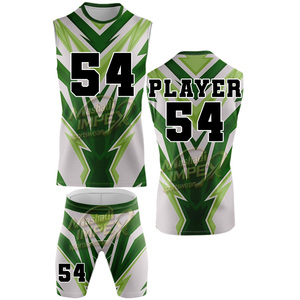 Ensemble de maillots de football américain 7 contre 7 de qualité supérieure, personnalisables, avec sublimation par compression - Product Image 2