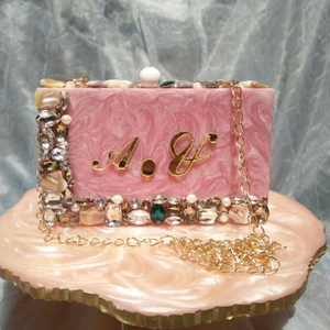 Sac de soirée élégant en résine haut de gamme pour filles, idéal pour la décoration intérieure, mariages et fêtes – Excellent rapport qualité-prix - Product Image 1