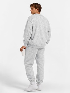 Premium Unisex Activewear Set 2 Piece <b>Crewneck</b> Sweatshirt Jogger Pants Casual Sportswear Comfortable Lifestyle Outfit - Product Image 2