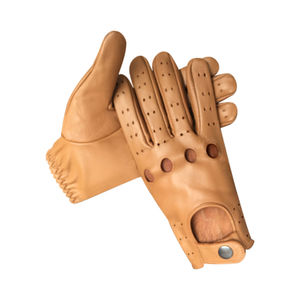 Newly Made High Quality <b>Men</b> Sheepskin Genuine Leather Sports Outdoor Cycling <b>Gloves</b> <b>Touchscreen</b> Friendly Breathable Four Seasons - Product Image 2
