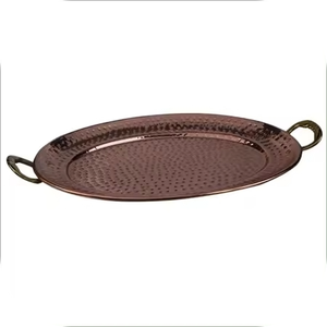 Bandeja Rectangular de Acero Inoxidable para Servir Alimentos, Frutas, Verduras, Decoración, Bandeja Metálica para el Hogar, Bandejas para Servir Artículos de Baño - Product Image 3