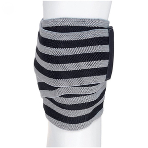 Wholesale Products Top Selling Low Moq Fitness <b>Knee</b> Wraps Training Accessories Protection <b>Knee</b> Support Wraps Made In Pakistan - Product Image 3