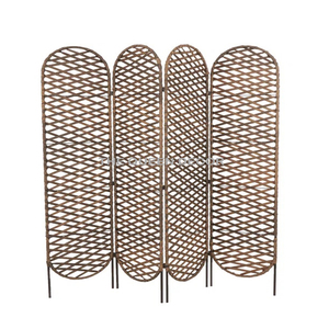 Nordic Design Black Iron Metal Rectangular Shape Hotel Garden <b>Room</b> <b>Dividers</b> Storage Function Decorative Affordable Price - Product Image 5