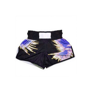 Shorts de boxe en polyester imprimés par sublimation pour hommes, Muay Thai, personnalisables, vente en gros 2026 - Product Image 6