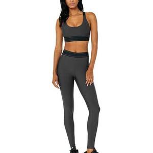 High Quality Women's Fitness Yoga <b>Sets</b> Two Piece Sports Bra Leggings Lightweight Bra And Legging <b>Set</b> - Product Image 1