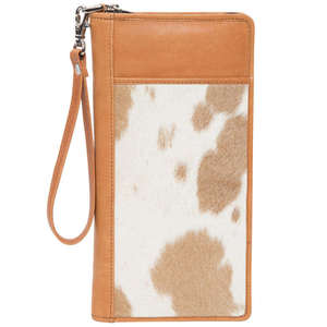 Genuine Leather Wholesale <b>Travel</b> <b>Wallet</b> 2026 Customized Printing Embossing Zipper Closure Manufactured RIMZA INDUSTRIES - Product Image 1