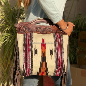 Nouveaux sacs à main usinés à la main sacs à franges couverture de selle aztèque sacs à bandoulière bohème vente à chaud vintage sacs élégants pour femmes - Product Image 2
