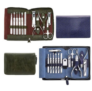 KAAMIR INSTRUMENTS KI-MK-130 Juego Profesional de Manicura y Pedicura de 11 Piezas, Cortaúñas Metálico 4 en 1, Diseño Clásico, Uso para Adultos - Product Image 3