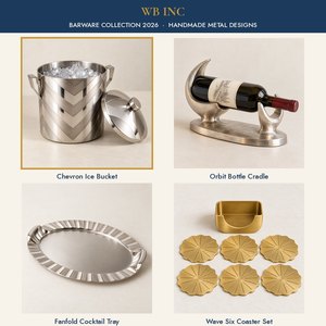 Stainless Steel <b>Ice</b> <b>Bucket</b> <b>with</b> <b>Lid</b> and Handles Chevron Pattern Metal <b>Ice</b> <b>Bucket</b> Bar and Party Supplies - Product Image 3