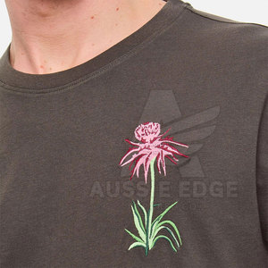 T-shirts brodés pour hommes, nouveau style, personnalisables, séchage rapide, avec logo personnalisé - Product Image 4