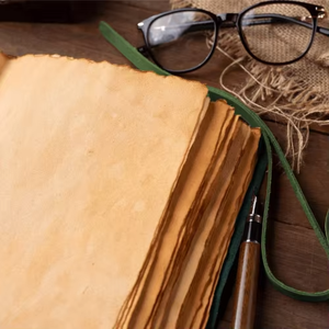 Diario de Cuero Genuino Hecho a Mano con Grabado de Corazón Clásico para Mujer, con Motivo de Corazón para Escribir, Dibujar y Hacer Bocetos - Product Image 5