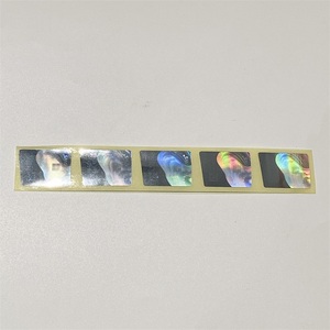 ملصقات هولوغرام مخصصة للشعارات ونظام الكمبيوتر، ملصقات فضية هولوغرافية أصلية للترخيص، متوفرة في المخزون - Product Image 1