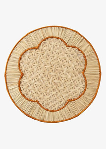 New collection decorative rafia placemat made in Vietnam with OEM ODM decor, with best price and best quality - Product Image 3