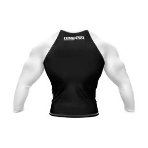 Design Your Own Logo Men Rash Guard in Solid Color / Top Trending Lightweight Men Rash Guard With Low Moq Customized - Product Image 2