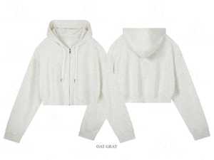 เสื้อฮู้ดครอปพิมพ์ลายกราฟิกสำหรับแฟชั่นประจำวันและลุคสตรีทสมัยใหม่ - Product Image 4