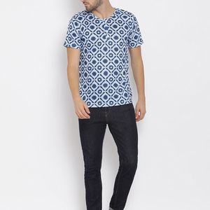 T-shirts unisexes en gros de haute qualité pour hommes, t-shirts personnalisés 100 % coton, t-shirts vierges à manches courtes pour hommes - Product Image 4