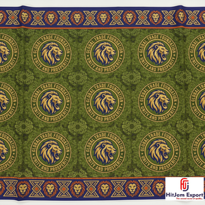Proveedor Global de Telas de Algodón Twill con Estampado Africano, Diseño Personalizado OEM ODM, para Bolsos de Moda Nigeriana - Product Image 1