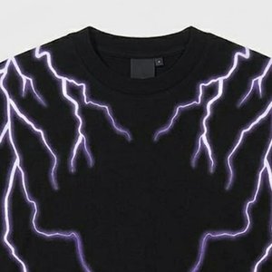 Camisetas de Manga Corta Casuales para Hombre, al por Mayor, con Logotipo Personalizado, Negras, de Alta Calidad, 100% Algodón Poliéster, Transpirables, Estilo Urbano, Cuello Redondo - Product Image 5