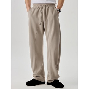 Pantalones Casuales Ligeros de Algodón/Poliéster Antiarrugas de Primera Calidad Personalizables con Cordón para Hombre y Mujer - Product Image 3