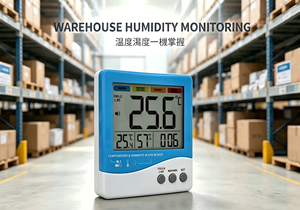 Medidor de Temperatura y Humedad con Alarma de Golpe de Calor, Reloj, Memoria de Máxima/Mínima, Interruptor °C/°F - Product Image 5