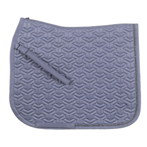 Almohadilla de Silla de Montar para Caballos, Deportiva, Impermeable, de Color Sólido, en Cuero PU, Diseño Acolchado Morado - Product Image 3