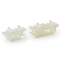 Attaches-câbles en nylon Essentra, naturels, TFCCA, à tête de flèche, plats, avec tension