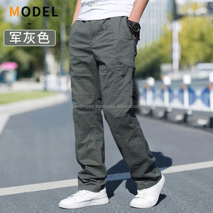 Summer Trending Fashion New Men Jogger Pantalon personnalisé léger et décontracté pour hommes 100% Pantalon <span class=keywords><strong>cargo</strong></span> en coton biologique - Product Image 6