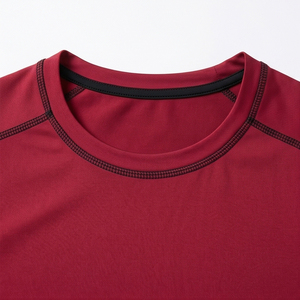 T-shirt de compression imprimé sur mesure pour homme, séchage rapide, sport, gym, musculation, entraînement - Product Image 6