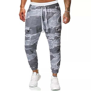 กางเกงคาร์โก้แฟชั่นดีไซน์ใหม่สำหรับผู้ชาย คุณภาพสูง รับทำโลโก้ สไตล์สตรีทแวร์ ลายพราง กางเกงขายาว ฤดูใบไม้ผลิ/ฤดูร้อน 2026 ระบายอากาศได้ดี - Product Image 3