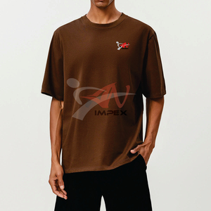 เสื้อยืดลำลองผู้ชาย ผ้าฝ้าย 100% แขนสั้น ระบายอากาศได้ดี เสื้อกีฬา คอกลม ทรงหลวม ใส่สบาย - Product Image 2