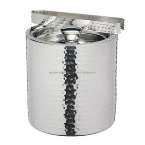 High <b>End</b> Metal Ice Bucket Double Wall Beverage Cooler Stylish Design Ideal For Premium <b>Bar</b> Accessories Collection - Product Image 6