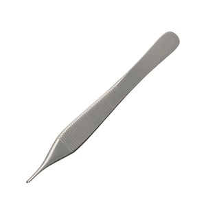 Pinzas Adson al por mayor, instrumentos quirúrgicos de acero inoxidable, pinzas quirúrgicas de dientes finos para tejidos. - Product Image 5