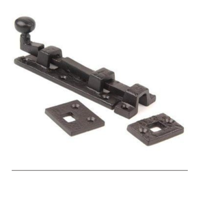 Perno deslizante de hierro forjado a mano para torre de puerta Producto de hardware de construcción embalado en caja de cartón - Product Image 5