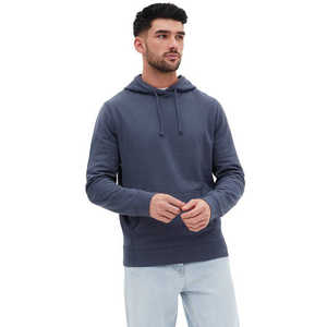 Vêtements d'hiver en promotion, impression personnalisée du logo sur le devant, sweat-shirt décontracté uni, séchage rapide, respirant, léger, pour homme, 350 g/m² - Product Image 1